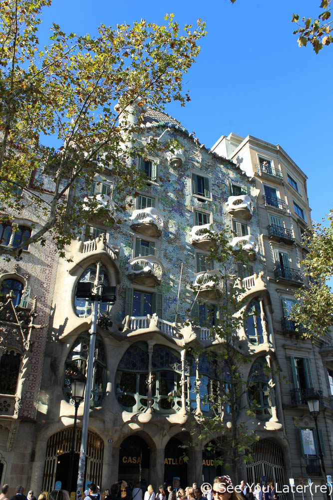 facade casa batlló barcelone
